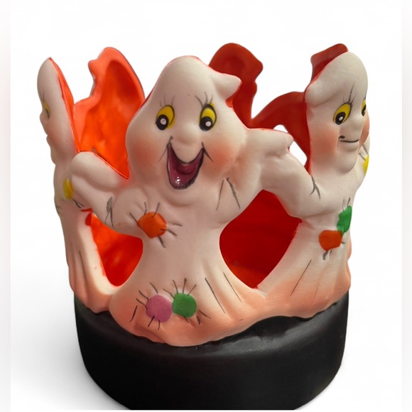 VINTAGE 2000’s K’s COLLECTION GHOST CANDLE HOLDER - Picture 5 of 9